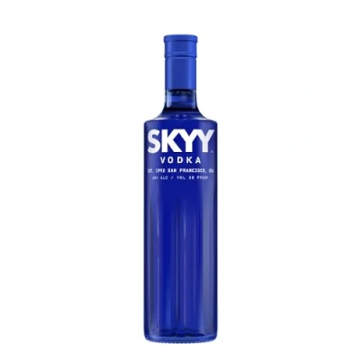 Image of SKYY Vodka 70 cl, 40% ABV Premium Quadruple Distilled American