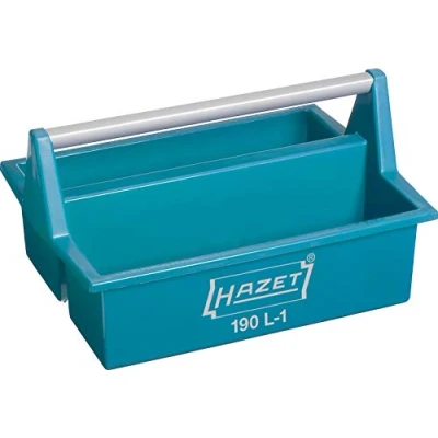 Image of HAZET 190L 1, Aperta e maneggevole, con Scala Delle lunghezze (cm/pollici) Sulla Parte superiore, impilabile, robusta maniglia di trasporto in alluminio, valigetta Mobile plastica