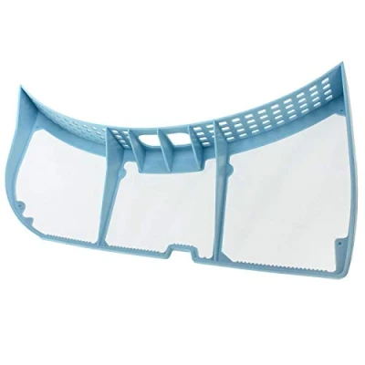 Image of SPARES2GO Lint &amp; Fluff Catcher Blue Filter for Indesit Tumble Dryer