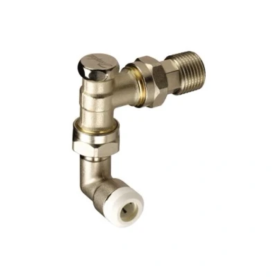 Image of Rlv D 8/10/15mm Angled Radiator Valve Cp 003L023800
