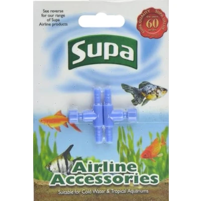 Image of Supa Airline Regulator Carded, Pack of 2. Designed To Allow The Air Flow In Your Aquarium System Be Controlled