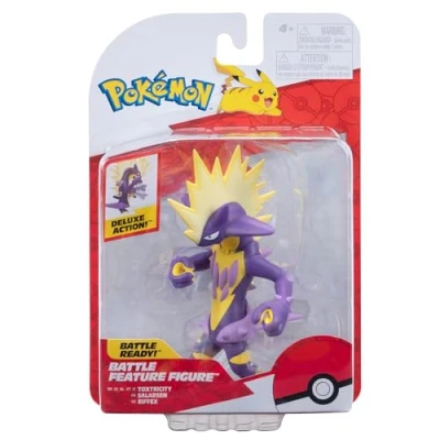 Image of Pokémon PKW3419 Battle Feature Figure Riffex Official Articulated Figure, 11.5 cm