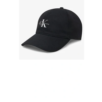 Image of Calvin Klein Women’s Printed Monologo Cotton Cap, Black (Na Black), One Size