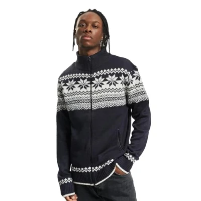 Image of Brandit Cardigan Norweger, Navy, XL