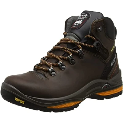 Image of Grisport Unisex Adult CCG724BR37 Saracen High Rise Hiking Boots, Brown Brown, 3 UK