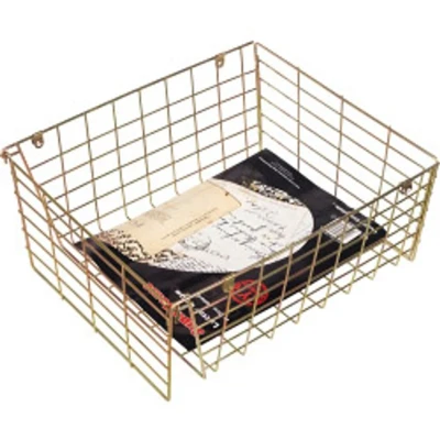 Image of SupaHome Letter Cage Brass effect