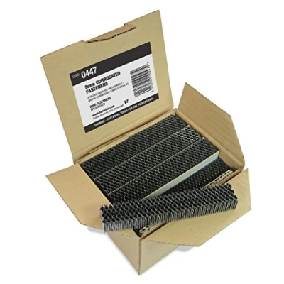 Image of Tacwise 0447 9mm Corrugated Fasteners (Pack of 2000)