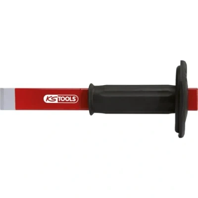 Image of KS Tools 140.2161 Panel Beating Extra Flat Chisel with Handle