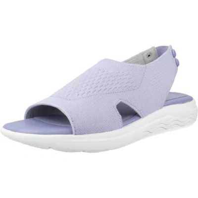 Image of Geox Women&#039;s D Spherica Ec5 Sandal, Purple, 5 UK