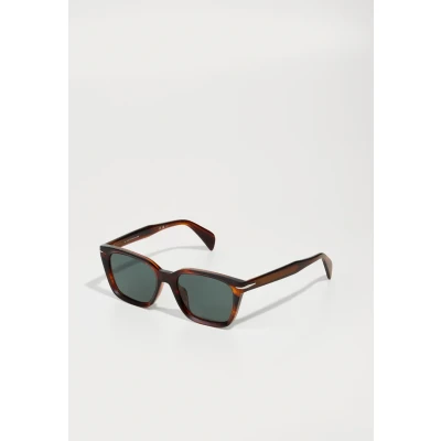 Image of DAVID BECKHAM Man DB 7135/F/S EX4/QT Sunglasses Acetate Brown Green Squared Normal
