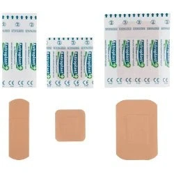Image of Astroplast Plasters Flesh Washproof Assorted Sizes, Pack of 150