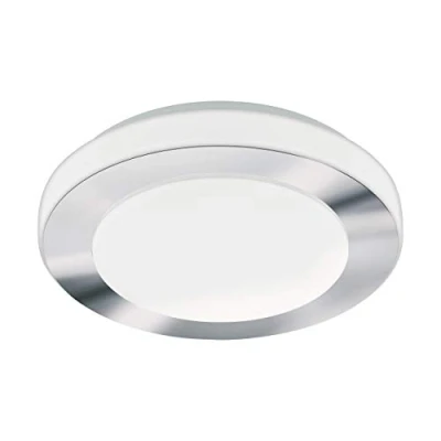 Image of Eglo 95282 LED CARPI Ceiling Light in Chrome and White