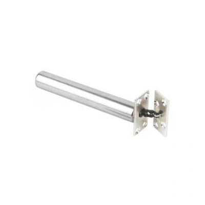 Image of Vibe Concealed Door Closer Square End Chrome Plated/Polished Stainless Steel, Closer, Spring Soft for Internal Doors