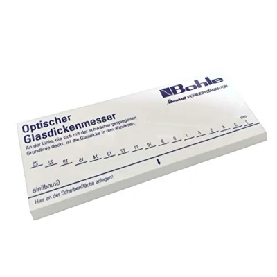 Image of BOHLE Glass Thickness Gauge Measures from 2 to 25mm BO 5164900