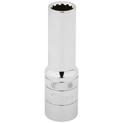 Image of Draper HI TORQ� 12 Point Deep Socket, 1/2&quot; Sq. Dr., 12mm