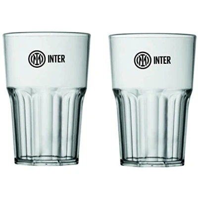 Image of Inter Unisex Cocktail GLASSES SET, Transparent, One Size UK