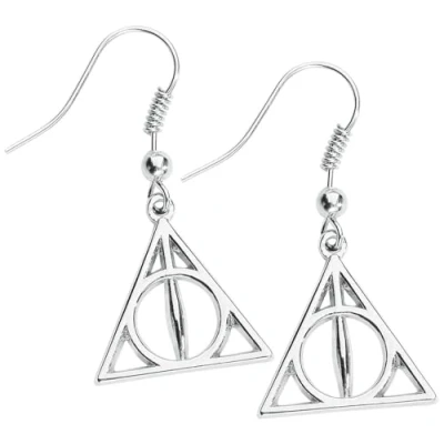 Image of Harry Potter Deathly Hallows Earrings WE0054