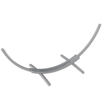 Image of Outsunny 3 (m) Wooden Hammock Stand for Garden Patio Grey 84A 157V00GY