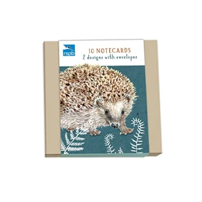 Image of Otter House Gift RSPB in The Wild Stationery Square Notecard Pack (10 Card Pack) Wildlife