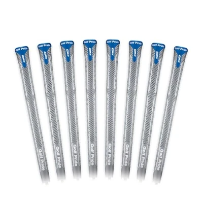 Image of Golf Pride CPX Standard 60 8 Pack Blue 58mm Rubber Club Grips