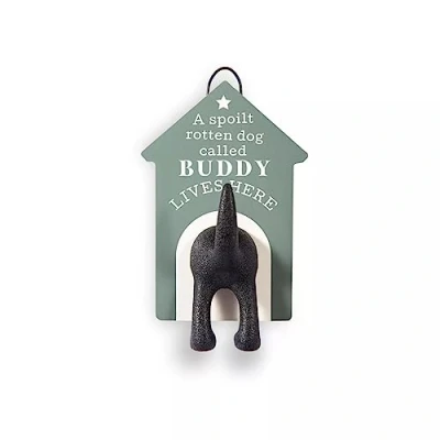 Image of Personalised Dog Lead Hook (Buddy)