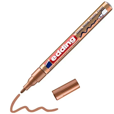 Image of Edding 751 PAINT MARKER PEN BULLET TIP COPPER