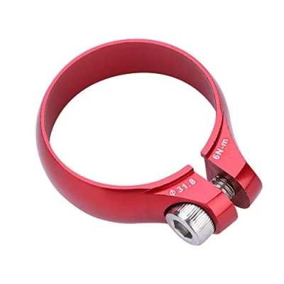Image of Seatpost Collar 27.2,Quick Release Clamp, 2 Colors Latch Clamp Icletta I 31.8Mm Replacement For 27.2 Substitution Light(Red)