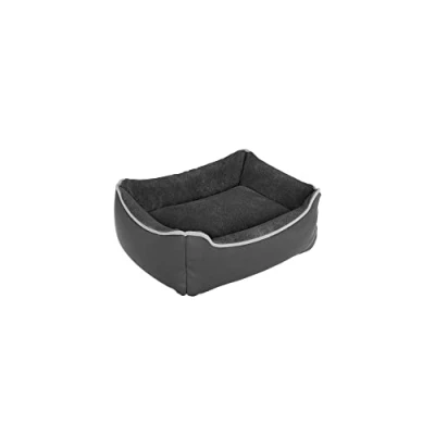 Image of Sogni E Capricci Bed for dogs and cats, anthracite, 44 x 34 15 cm.