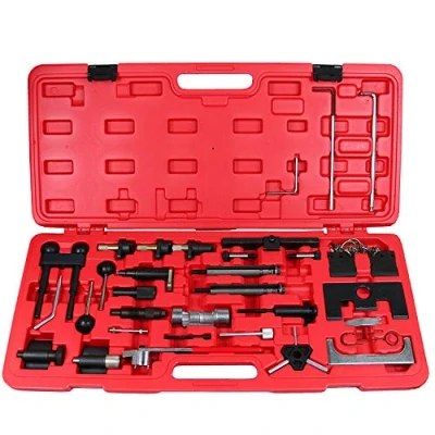 Image of BestsQ Engine Belt Adjust Locking Timing Tool Kit Compatible for Audi VW VAG Petrol Diesel Set