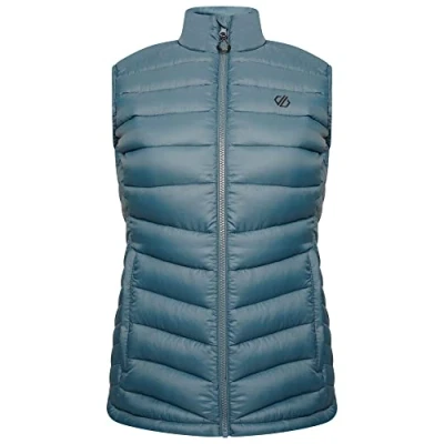 Image of Dare 2b Womens Deter Waterproof Padded Gilet Orion Grey Size 12
