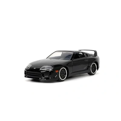 Image of Jada Fast &amp; Furious 1/32 1995 Black toyota Supra 33381 Die Cast and some plactic model Car