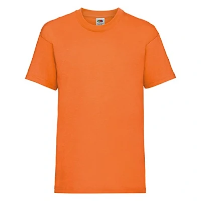 Image of Fruit of the Loom boys&#039; t shirt., Boys&#039;, 61 033 0, Orange, 128 cm