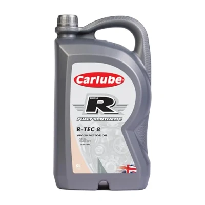 Image of Carlube Triple R 0W 30 ACEA C2, PSA Fully Synthetic Engine Oil TEC 8 5L