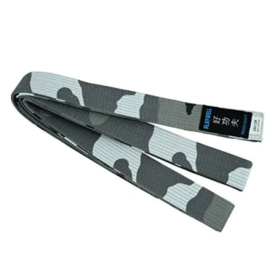 Image of Martial Arts Urban Grey Camo Grading Coloured Belts NEW (280CM)