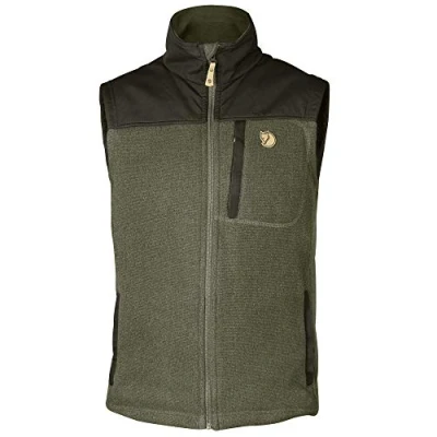 Image of Fjallraven Men&#039;s Buck Fleece Vest M Sweatshirt, Blue, XL UK