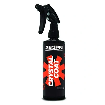 Image of 26JPN Crystal Coat Ceramic Spray Coating, High Gloss, Dirt Repelling, Hydrophobic Paint Sealant, Repels Water and (500ml)