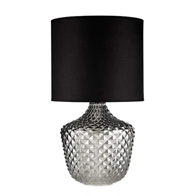 Image of Pauleen Brilliant Jewel table lamp with glass base