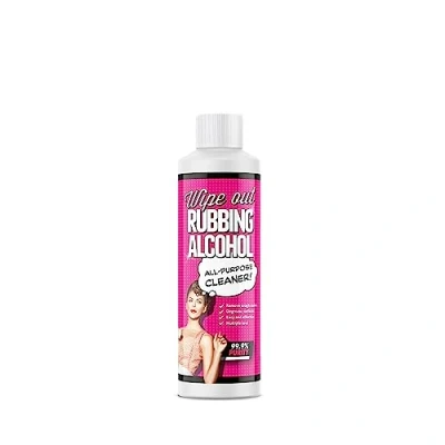 Image of Wipeout Rubbing Alcohol Isopropanol All Purpose Isopropyl 99.9% Pure IPA Cleaner and Degreaser 250ml