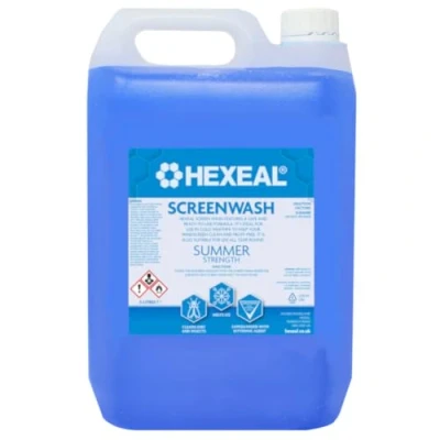 Image of Hexeal Screenwash 5⁰C 5L All Seasons Effective To