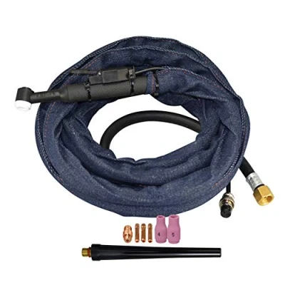 Image of RIVERWELD WP 9 SR TIG Welding Torch Completed Air Cooled 125A 12Feet 4 Meters