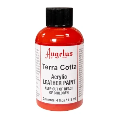 Image of Angelus Leather Paint Terracotta Red