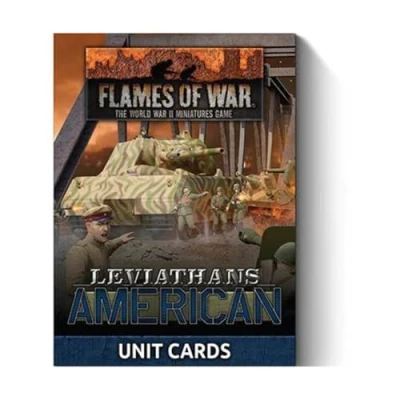 Image of Battlefront Miniatures Flames of War: Late War Leviathans: American Unit Cards