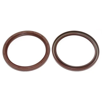 Image of 55267742 Crankshaft Seal ELRING 247.290 FPM (fluoride rubber) FIAT: 500 Hatchback, C Convertible, Panda III MITSUBISHI: PAJERO 3