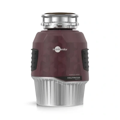 Image of InSinkErator Evolution Plus 1000 EC Food Waste Disposal Unit with Air Switch Continuous Feed for Sink Use Kitchen Accessories and Gadgets 31.2 x 20.9 cm