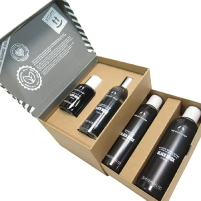 Image of The Body Shop Black Musk Warmth &amp; Spice Big Gift Edt 60ml, Mist 100ml, Shower gel, lotion 250ml