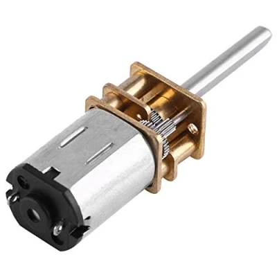 Image of DC 12V Geared Motor Micro Speed Reduction Gear Box with Long Output Shaft for Robot DIY 100/200/2000RPM(12V 200RPM)