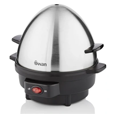 Image of Swan SF21020N egg cooker 7 egg(s) 350 W Stainless steel