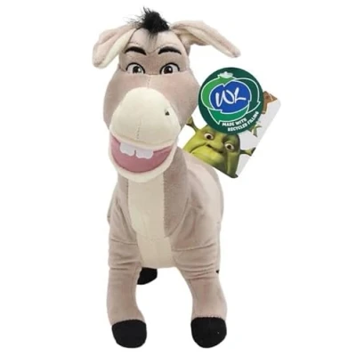 Image of UKToyworld Shrek Donkey Soft Toy 12 inch Shreks Friend the Plush 30cm