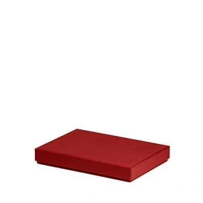 Image of Rössler Boxline 13521453361 Cardboard Box Rectangular Suitable for DIN A5 Red Pack of 1