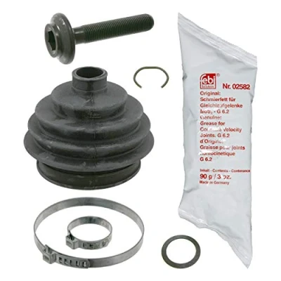 Image of 893498203B CV Boot FEBI BILSTEIN 03633 Rubber AUDI: 80 B4 Saloon